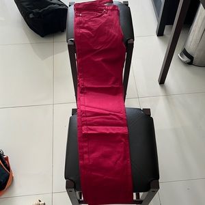 Red Zara dress pants